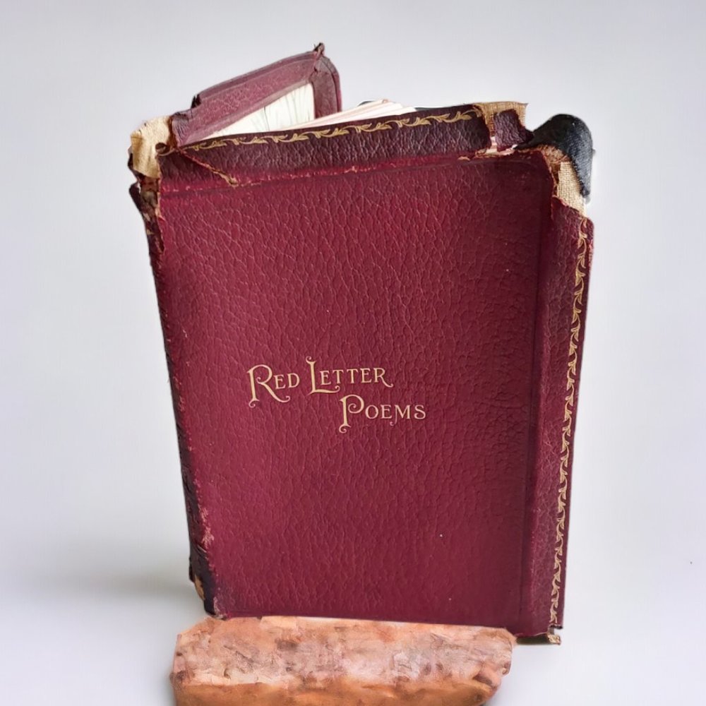RARE & UNIQUE Red-Letter Poems by English Men & Women Book by Thomas Cro…